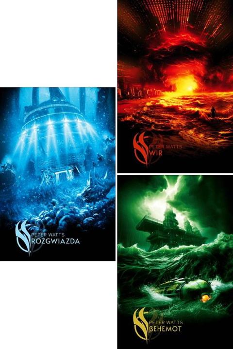 Watts pakiet Trylogia Ryfterów - Rozgwiazda / Wir / Behemot