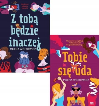 Wójtowicz Pakiet 2x Perypetie Celiny Nowackiej - Z Tobą Będzie / Tobie się uda