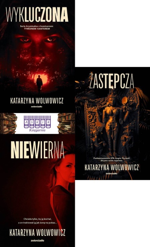 Wolwowicz pakiet 3x Komisarz Tymon Hanter - Wykluczona / Zastępcza