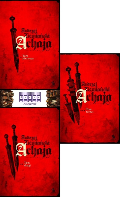 Ziemiański trylogia Achaja Edycja Specjalna