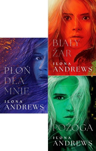 Andrews pakiet 5x Ukryte Dziedzictwo / Płoń Biały Pożoga Szafirowy