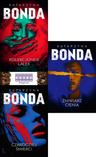 BONDA pakiet 3x LENA / Kolekcjoner Lalek Czarodziej Żniwiarz zakładka