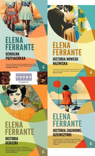 Ferrante pakiet 4x Cykl Neapolitański / Genialna Przyjaciółka
