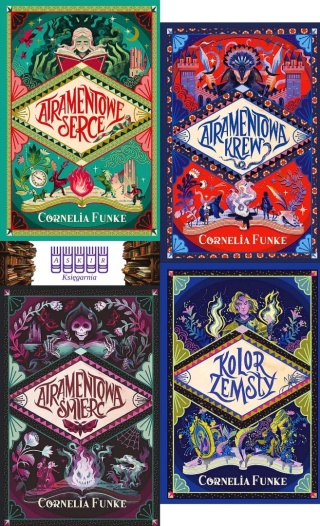 Funke pakiet 4x Atramentowy Świat/ Atramentowe Serce Kolor Zemsty