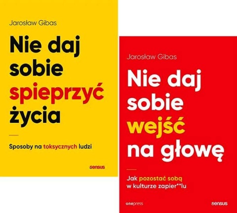 Gibas x2 pakiet Nie Daj Sobie Spieprzyć Życia / Wejść Na Głowę