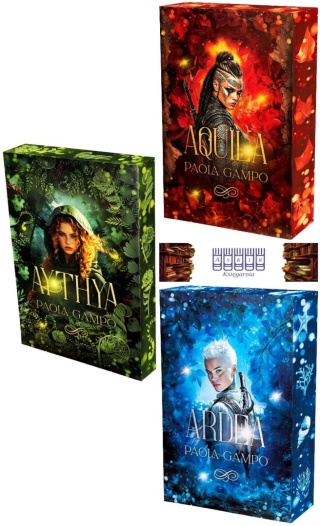 Gampo pakiet 3x Aythya / Aquila Ardea Barwione Brzegi