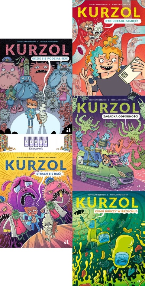 Janiszewski pakiet 5x Kurzol / Zagadka Gdzie Się Podział Sen