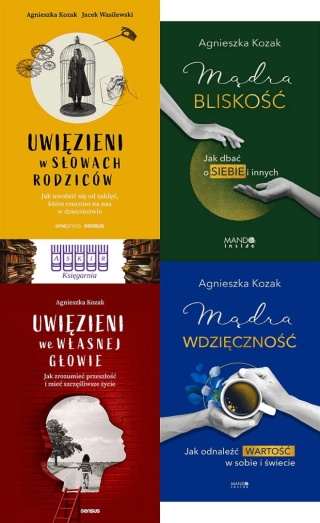 Kozak x4 pakiet Uwięzieni W Słowach Rodziców Własnej Głowie Mądra