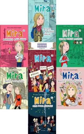 Lemire pakiet 7x Mira #przyjaźń #zakochanie #tata #miłość #artyści
