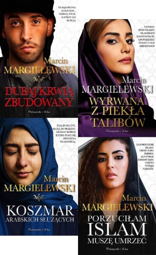 MARGIELEWSKI x4 pocket pakiet WYRWANA Z PIEKŁA DUBAJ PORZUCIŁAM ISLAM KOSZMAR