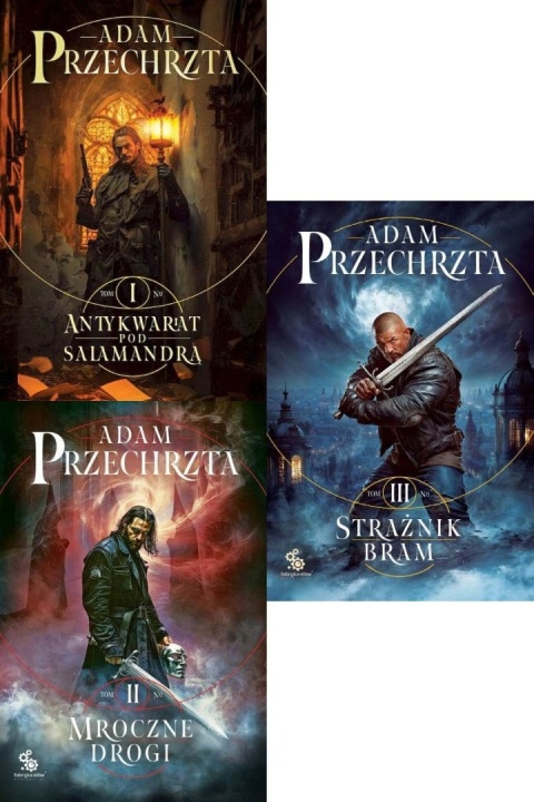 Przechrzta pakiet 3x Mons Viridis Magicus - Antykwariat / Mroczne Drogi / Strażnik Bram