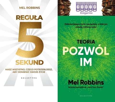 Robbins x2 pakiet Reguła 5 Sekund + Teoria Pozwól
