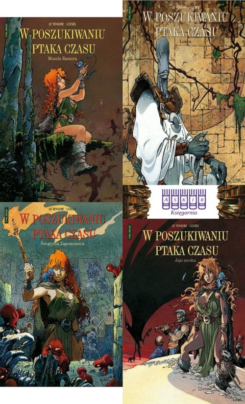 Tendre - W Poszukiwaniu Ptaka Czasu Cykl II Drugi pakiet 4 tomów