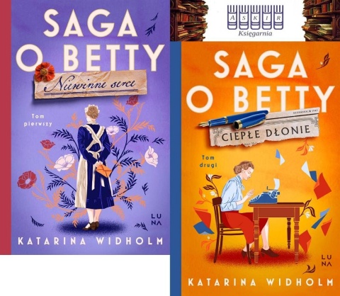 Widholm pakiet 2x Saga O Betty Niewinne Serce Ciepłe Dłonie